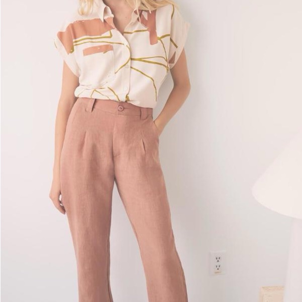 June Top in Ugo Cream
